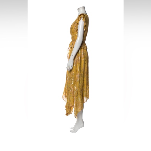 Ulla Johnson silk midi Nerisaa dress. Size M/6. - Picture 2 of 4